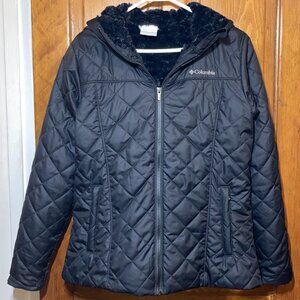 Columbia Winter Jacket, size L, black